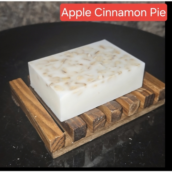 NEW! Apple Pie Shea Butter 4oz Bar With Oatmeal - Picture 1 of 7